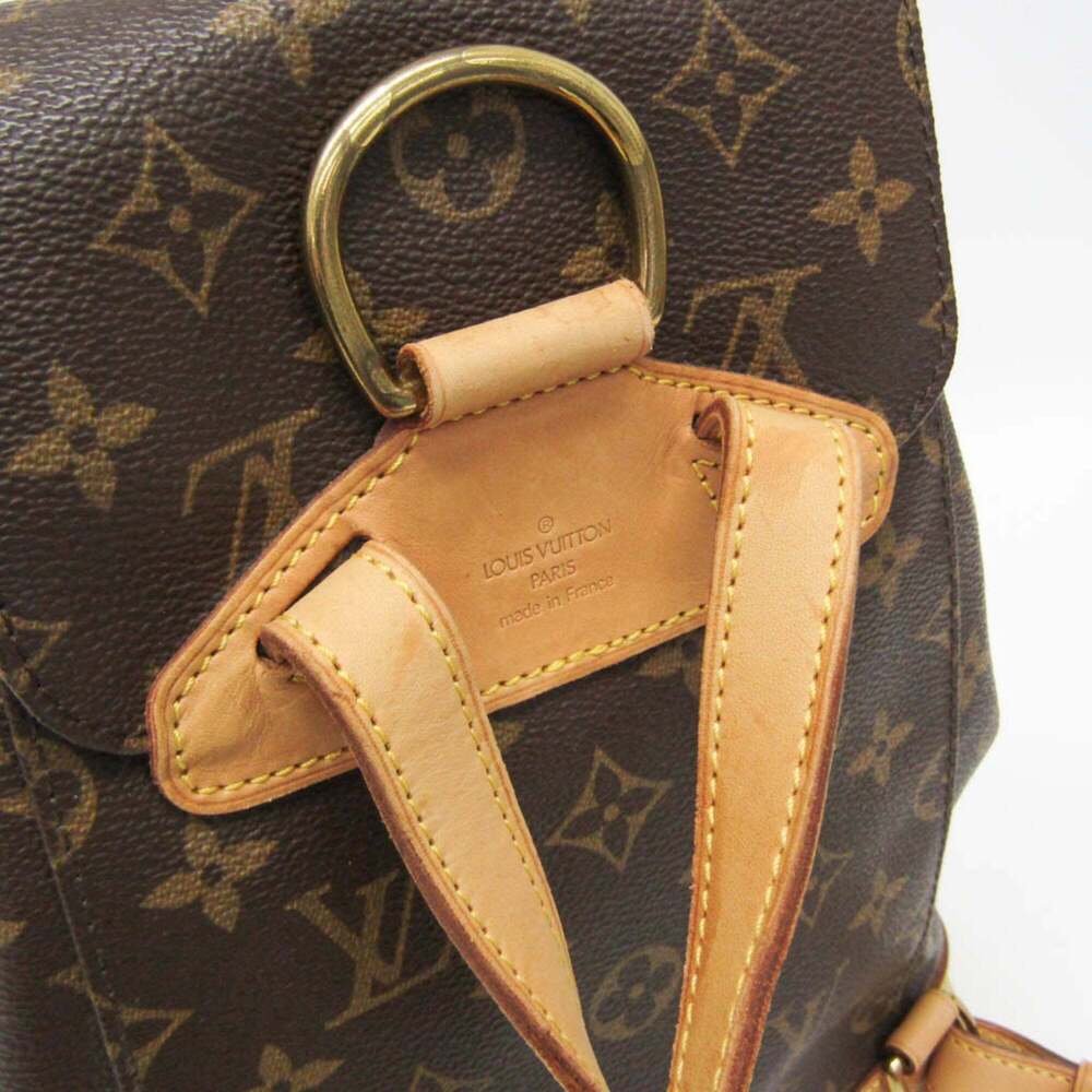 LOUIS VUITTON Authentic Brown Monogram Backpack - Picture 11 of 14